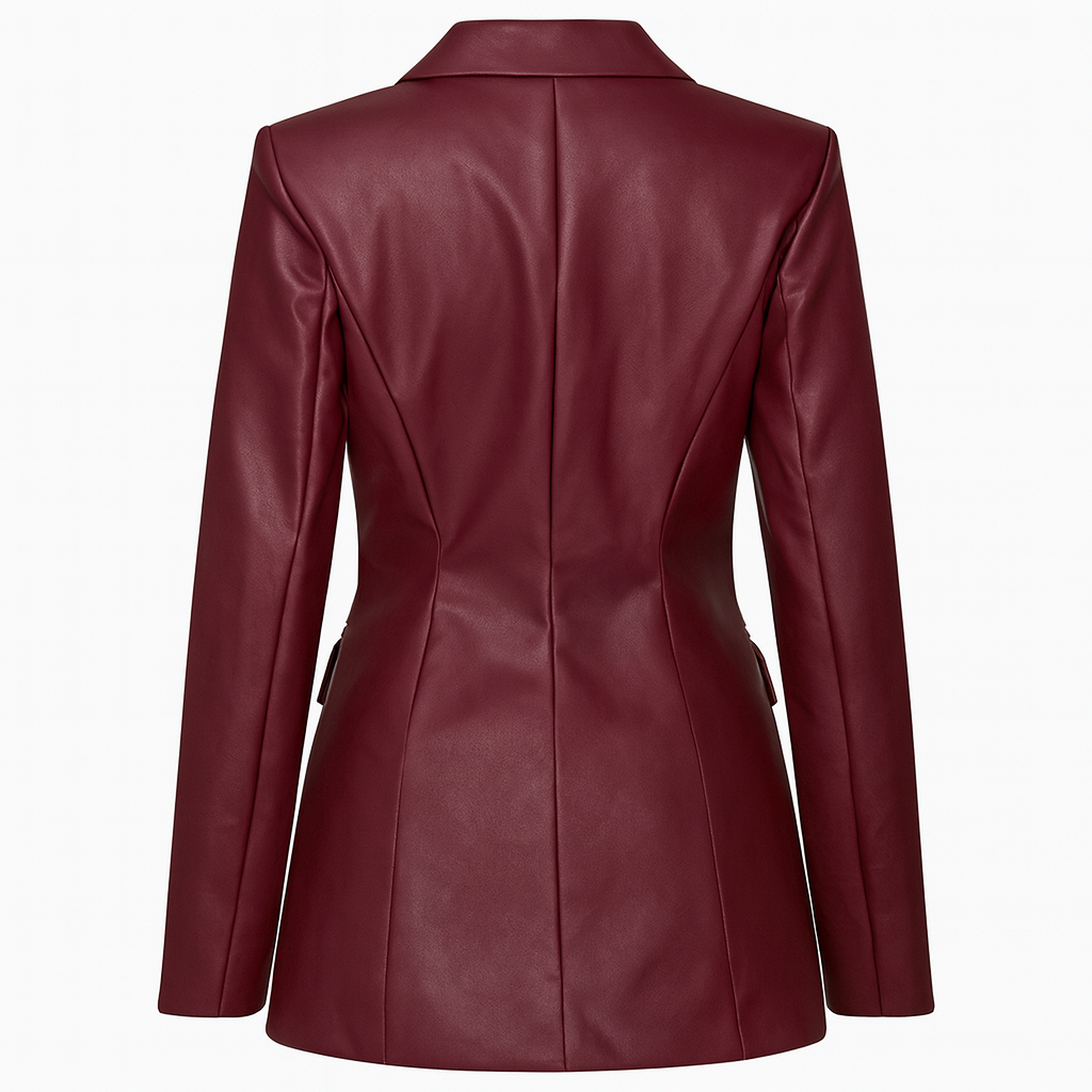 Blazer Vintage Borgoña