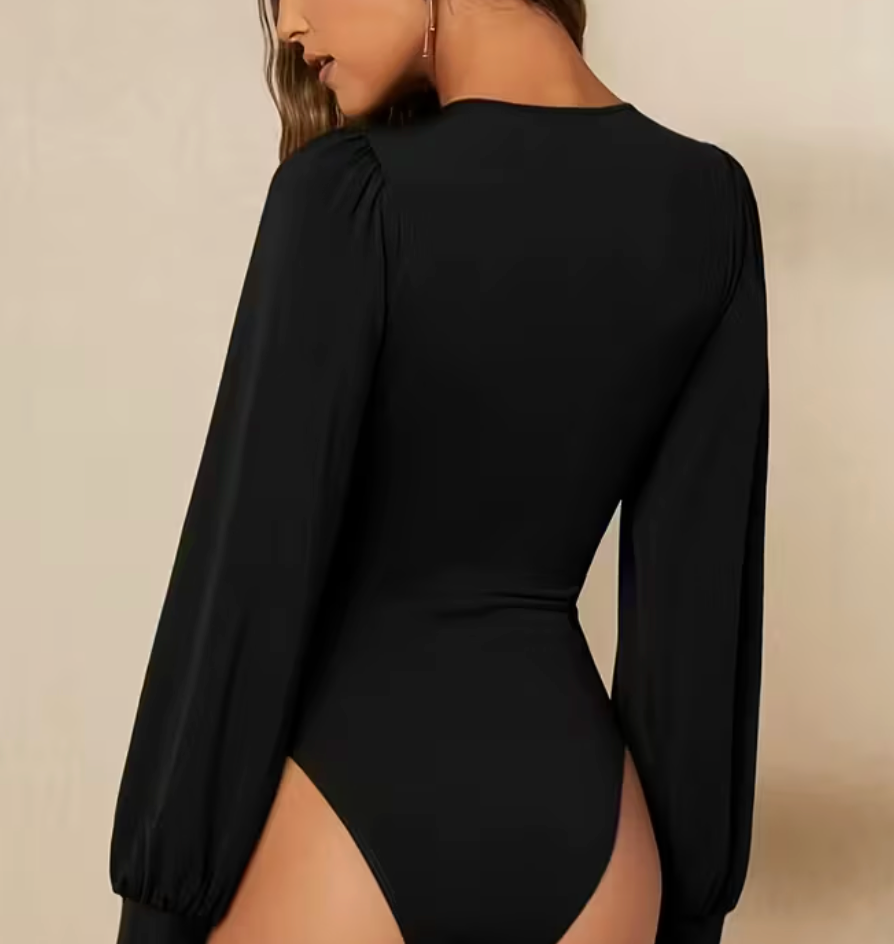 Body with puffy sleeves