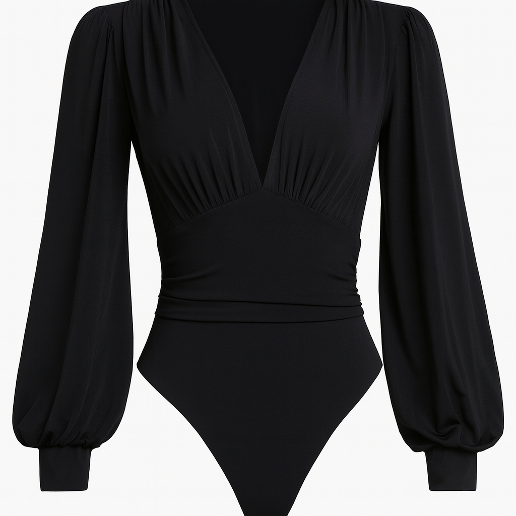 Body with puffy sleeves