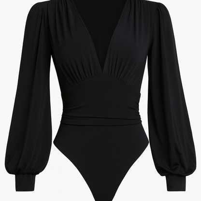 Body with puffy sleeves