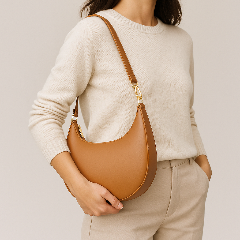 Retro Schultertasche für Damen