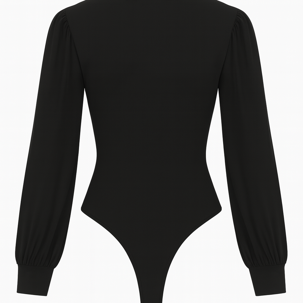 Body with puffy sleeves