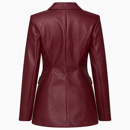 Blazer Vintage Borgoña